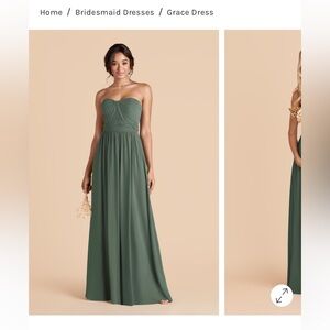 Birdie Grey Grace Convertible Dress - Chiffon Eucalyptus
